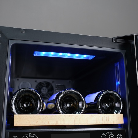 Винный шкаф Meyvel MV28-KST2 двухзонный под столешницу